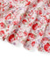 PInk 1950s Floral Puff Sleeve Pleated Dress