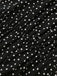 Black 1930s Polka Dots Chiffon Sleeveless Dress