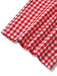 Red 1980s Plaid Casual Style Palazzo Pants
