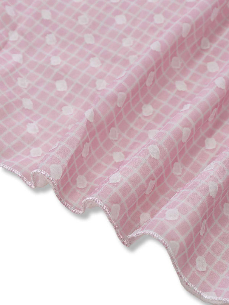 1970s Halter Boho Floral Lace Maxi Dress