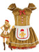 Khaki 1970s Gingerbread Velvet Mini Dress & Skirt - vintage dress, retro fashion