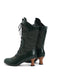 Lace Patchwork Lace-Up Calf-High Boots — vintage vintage charm for her modern wardrobe