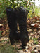 Leather Petal Edge Lace-Up Mid-Calf Boots: timeless vintage elegance she makes her own