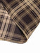 2PCS 1950s Beige Knitted Top & Plaid Pleated Skirt: a 1950s classic that whispers rather than shouts
