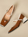 This Mary Jane Patent Leather Chunky Heel Shoes whispers vintage secrets to those who notice