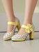 Mary Jane Polka Dots Bowknot Chunky Heels — vintage vintage charm for her modern wardrobe