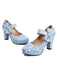 Mary Jane Polka Dots Bowknot Chunky Heels: timeless vintage elegance she makes her own