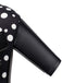 She finds her vintage story in this Mary Jane Polka Dots Bowknot Chunky Heels