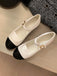 Mary Jane Thick Heel Leather Shoes: timeless vintage elegance she makes her own