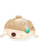 Metallic Stone Inlay Evening Bag - vintage fashion, retro style