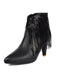 Metallic Tassel Pointed Toe Stiletto Chelsea Boots - vintage fashion, retro style