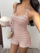 Misty Rose 1960s Lace Halter Jumpsuit 3