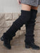 Mohair knitted Long-Pile Socks - vintage fashion, retro style