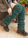 Mohair knitted Long-Pile Socks - vintage fashion, retro style