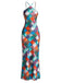 Multicolor 1930s Mermaid Scale Slip Dress: beautiful vintage dress, retro fashion, elegant style with timeless appeal