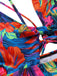 1940s Print One-Piece Swimsuit: 1940s Riviera elegance, reimagined for her