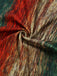 Multicolor 1970s V-Neck Belted Jumpsuit - vintage jumpsuit, retro fashion