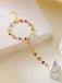Multicolor Beaded Charm Bracelet 2