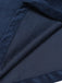 Navy Blue 1950s Corduroy Long Coat - vintage fashion, retro style