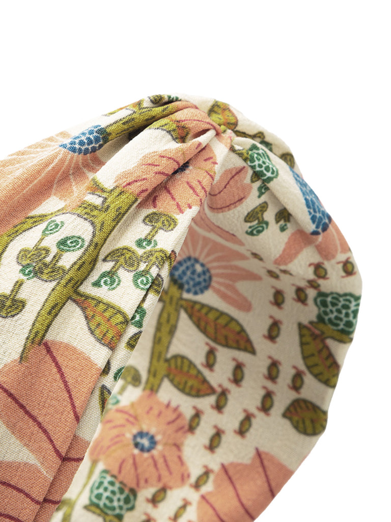 Bohemian Floral Patterned Fabric Headband