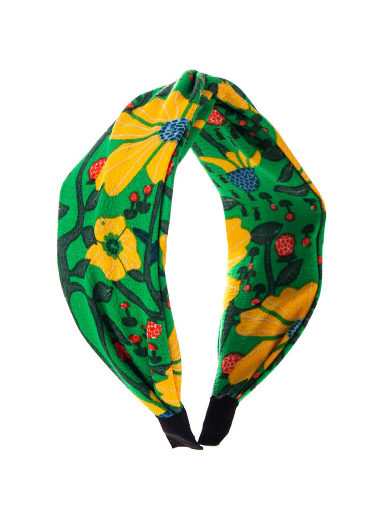Bohemian Floral Patterned Fabric Headband