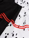 1950s Halloween Black & White Witch Chloe Cape