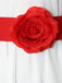 White 1940s Annabelle Doll Inspired Dress