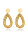 Retro Geometric Beach Holiday Crocheted Earrings