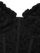 1960s Lace Suspender Corset Bodycon Dress