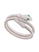 Vintage Rhinestone Snake Alloy Bangle Bracelet