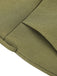 Olive Green 1950s V-Neck Button Waist Tie Romper: timeless 1950s elegance she makes her own