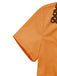 Orange 1940s Cotton Polka Dot Lapel Bow Dress - vintage dress, retro fashion