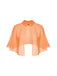 Orange 1950s Cape Patchwork Swing Dress — vintage elegance for the modern woman