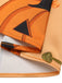 Orange 1950s Halloween Sleeveless Beading Dress: timeless style reimagined