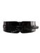 Patent Leather Buckle Vintage Wide Belt - vintage fashion, retro style
