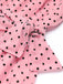 Pink 1930s Polka Dot One-shoulder Jumpsuit — vintage elegance for the modern woman