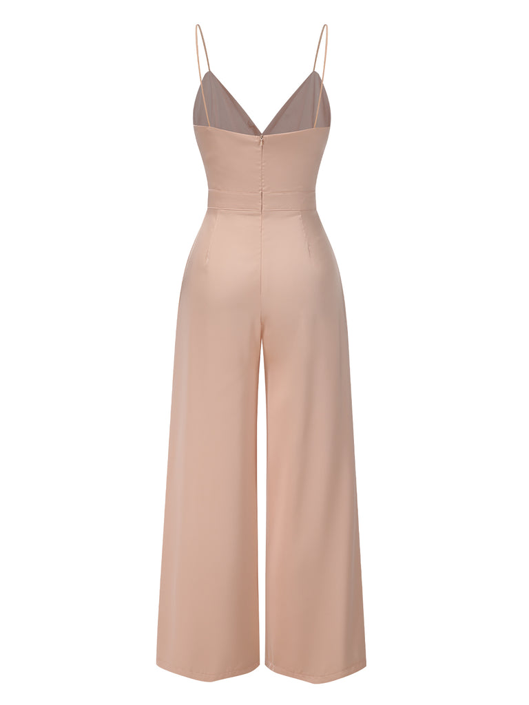 1930s Satin Spaghetti Straps Jumpsuit | 1930s | vintage romper, retro jumpsuit