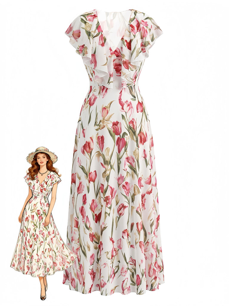 pink-1940s-dress-2