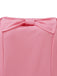 Pink 1940s Strapless Bow Midi Dress 5