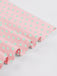 Pink 1950s Blue Polka Dot Lapel Dress — the kind of 1950s dress that makes strangers smile