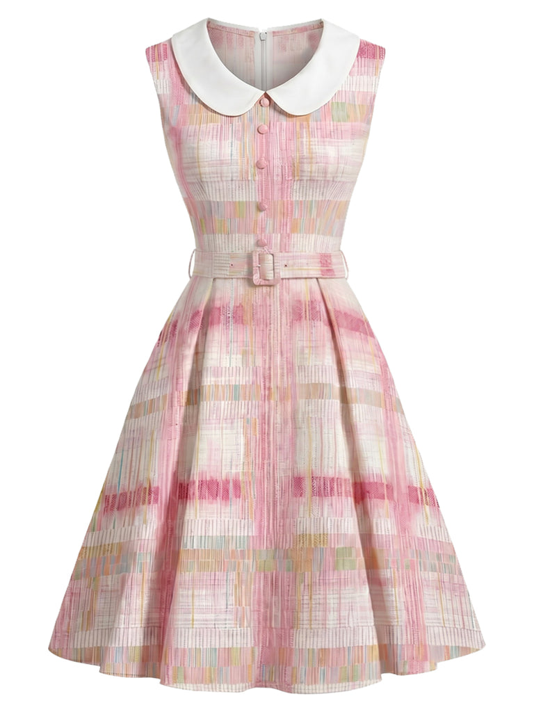 [Pre-Sale] Dark Pink 1950s Vintage Retro Dress 2