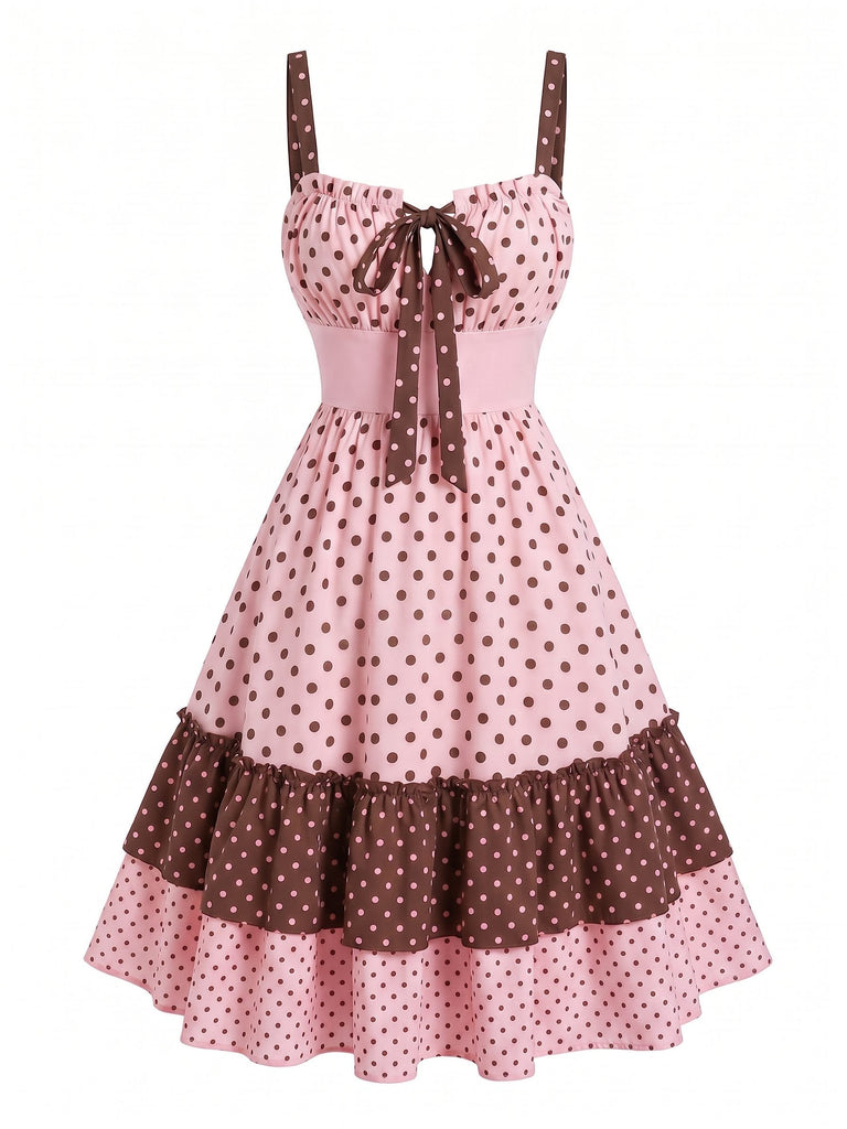[Pre-Sale] Pink 1950s Swing Vintage Dress, vintage dress, retro fashion, rockabilly, pin-up fashion - perfect for women who love vintage and retro fashion
