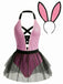Pink 1950s Strappy Tulle Bunny Costume Set - vintage fashion, retro style