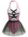 Pink 1950s Strappy Tulle Bunny Costume Set - vintage fashion, retro style