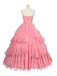 Pink 1950s Wicked Glitter Mesh Swing Dress: where 1950s romance meets her modern spirit