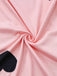 Pink 1960s Heart Round Neck Bodycon Dress - vintage dress, retro fashion