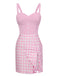 1960s Plaid Heart Slit Strap | 1960s | vintage dress, retro fashion