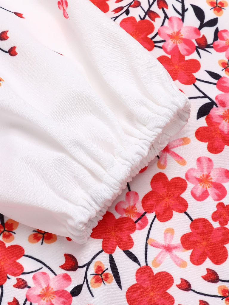 1970s Floral Boho Style VNeck | 1970s | vintage dress, retro fashion