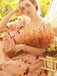 Pink Flowers And Birds Bowknot V-Neck Dress: timeless style reimagined