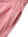 Close-up of pink shorts with a pocket on a white background